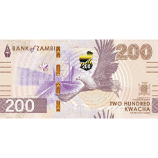 (191) ** PNew (PN66) Zambia - 200 Kwacha (2024 (2025))